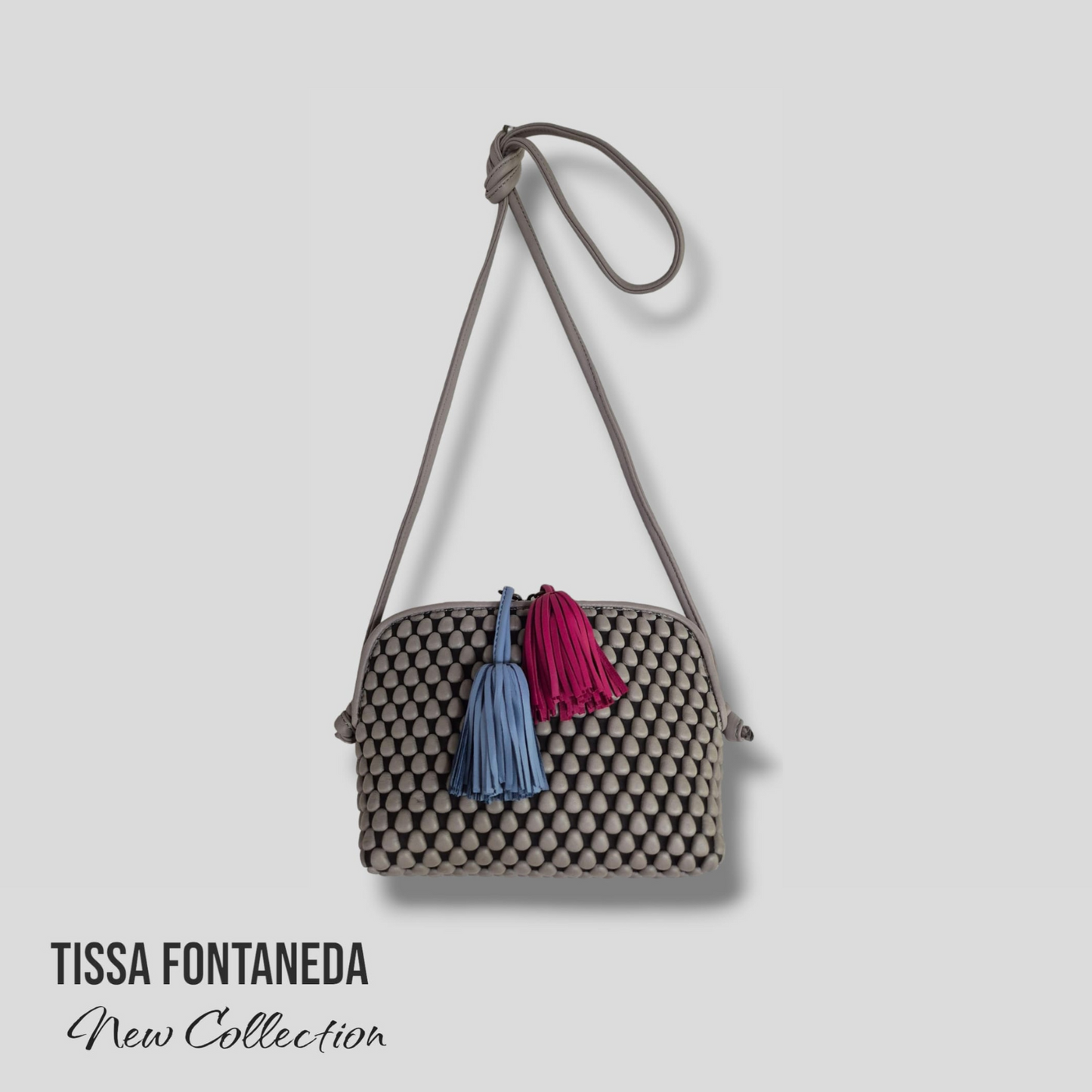 Tasche Gizmo "Small - Happy Beach" - Taupe