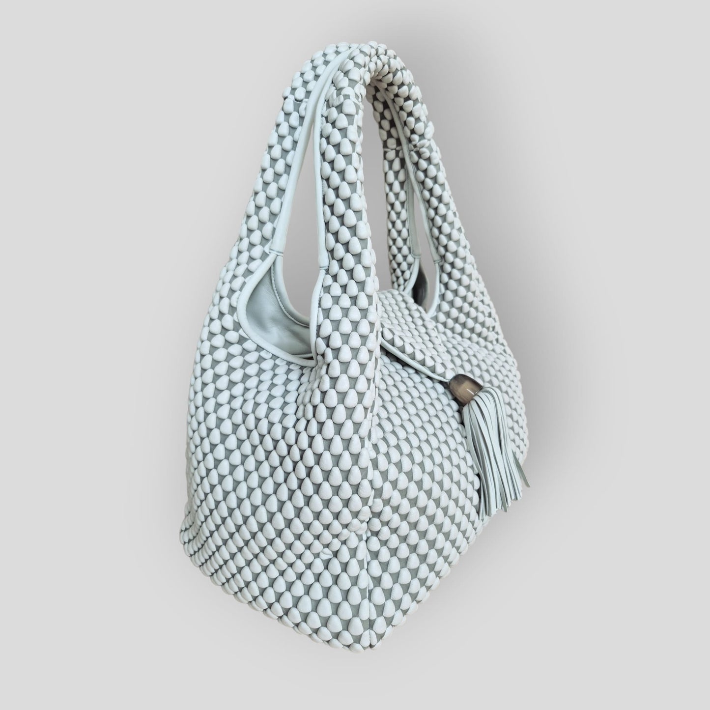 Tasche "Simple Matter Tassle" - Salbei